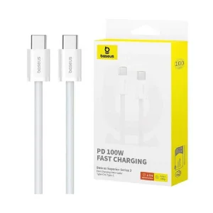 کابل تبدیل USB-C بیسوس مدل 03-Superior 2 P10365200211 طول 1 متر