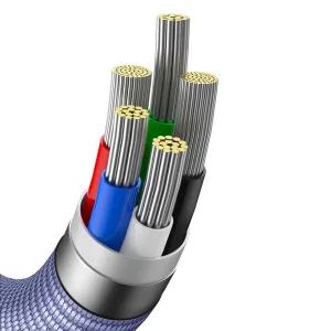 کابل USB-C به لایتنینگ باسئوس مدل Crystal Shine طول 2 متر