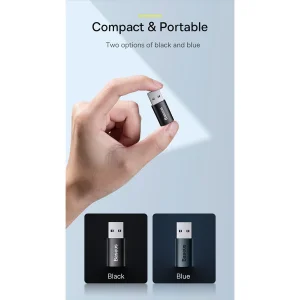 مبدل USB 3.1 به USB-C بیسوس مدل 10Gbps-OTG