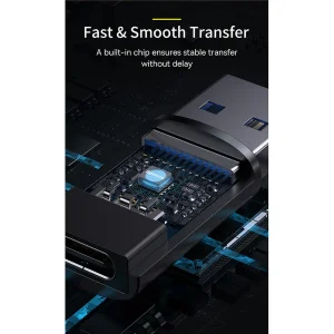 مبدل USB 3.1 به USB-C بیسوس مدل 10Gbps-OTG
