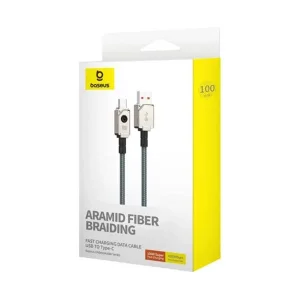 کابل تبدیل USB-C بیسوس مدل P10355801221-00 به طول 1 متر
