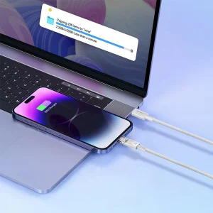 کابل تبدیل USB-C به لایتنینگ باسئوس مدل Baseus Explorer Series CATS010202 طول 1 متر