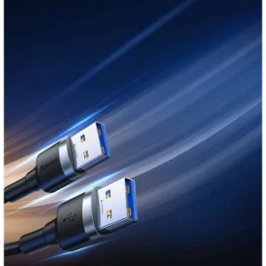 کابل تبدیل USB باسئوس مدل CADKLF-C0G طول 1 متر