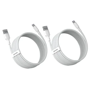 کابل تبدیل USB به USB-C باسئوس مدل Wisdom Data Cable 40W طول 1.5 متر بسته 2 عددی