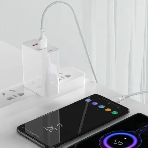 کابل تبدیل USB به USB-C باسئوس مدل Wisdom Data Cable 40W طول 1.5 متر بسته 2 عددی