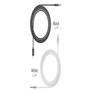 کابل تبدیل USB-C به AUX باسئوس مدل CAM01 طول 1.2 متر