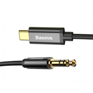 کابل تبدیل USB-C به AUX باسئوس مدل CAM01 طول 1.2 متر