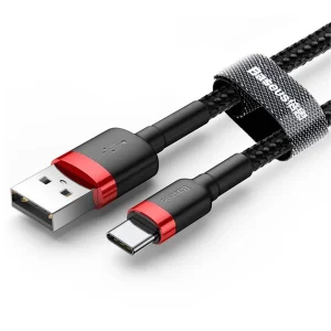 کابل تبدیل USB به USB-C باسئوس مدل CATKLF-A91 Cafule طول 0.5 متر