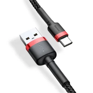 کابل تبدیل USB به USB-C باسئوس مدل CATKLF-A91 Cafule طول 0.5 متر
