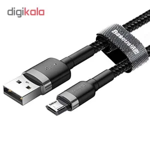 کابل تبدیل USB به microUSB باسئوس مدل CAMKLF-CG1 طول 2 متر