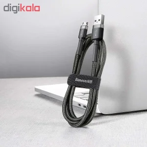 کابل تبدیل USB به microUSB باسئوس مدل CAMKLF-CG1 طول 2 متر