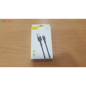 کابل تبدیل USB به microUSB باسئوس مدل CAMKLF-CG1 طول 2 متر