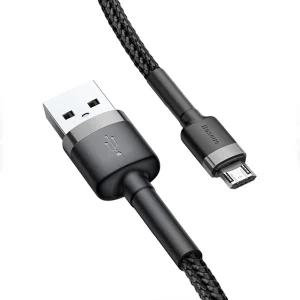 کابل تبدیل USB به microUSB باسئوس مدل CAMKLF-CG1 طول 2 متر