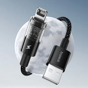 کابل تبدیل USB به لایتنینگ بیسوس مدل B-Gem20 طول 1 متر
