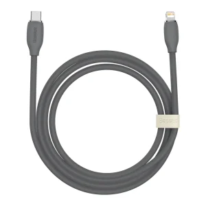 کابل تبدیل لایتنینگ به USB-C باسئوس مدل Jelly Liquid Silica Gel طول 2 متر