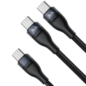 کابل تبدیل USB-C به USB-C باسئوس مدل Fast Charging-100W طول 1.5 متر