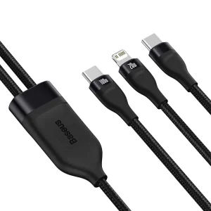 کابل تبدیل USB-C به USB-C باسئوس مدل Fast Charging-100W طول 1.5 متر