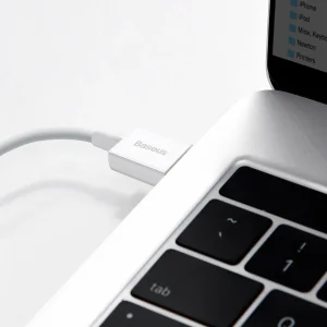 کابل تبدیل USB به لایتنینگ باسئوس مدل Superior طول 1 متر