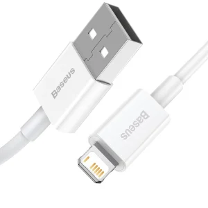 کابل تبدیل USB به لایتنینگ باسئوس مدل Superior طول 1 متر