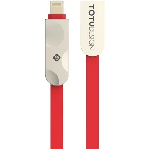 کابل لایتنینگ و microUSB توتو مدل Joe 2 In 1 به طول 1.2 متر