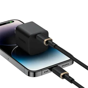 کابل تبدیل USB-C به لایتنینگ بیسوس مدل Dura Series 20W طول 2 متر