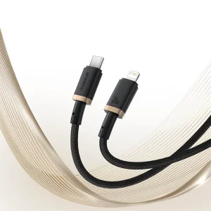 کابل تبدیل USB-C به لایتنینگ بیسوس مدل Dura Series 20W طول 2 متر