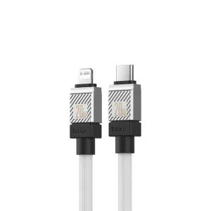 کابل تبدیل USB-C به لایتنینگ بیسوس مدل cakw000002 طول 1 متر
