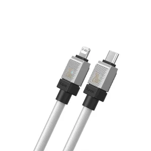کابل تبدیل USB-C به لایتنینگ بیسوس مدل cakw000002 طول 1 متر