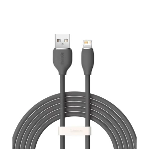 کابل تبدیل USB به لایتنینگ باسئوس مدل Jelly Liquid Silica Gel CAGD000101 طول 2 متر