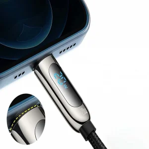 کابل تبدیل USB-C به لایتنینگ باسئوس مدل CATLSK-A01 طول 2 متر