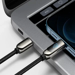 کابل تبدیل USB-C به لایتنینگ باسئوس مدل CATLSK-A01 طول 2 متر