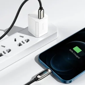 کابل تبدیل USB-C به لایتنینگ باسئوس مدل CATLSK-A01 طول 2 متر
