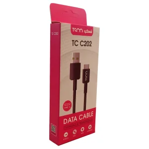 کابل تبدیل USB به USB-C تسکو مدل TCC 202 طول 1 متر