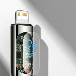 کابل تبدیل  USB-C به لایتنینگ باسئوس مدل Display Fast Charging-20w طول 1 متر