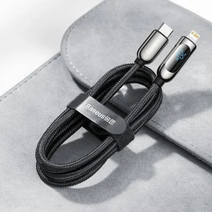 کابل تبدیل  USB-C به لایتنینگ باسئوس مدل Display Fast Charging-20w طول 1 متر