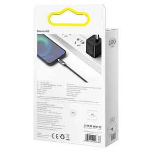 کابل تبدیل  USB-C به لایتنینگ باسئوس مدل Display Fast Charging-20w طول 1 متر