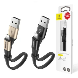 کابل تبدیل USB به لایتنینگ باسئوس مدل CALMBJ-B01 طول 0.23 متر