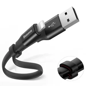کابل تبدیل USB به لایتنینگ باسئوس مدل CALMBJ-B01 طول 0.23 متر