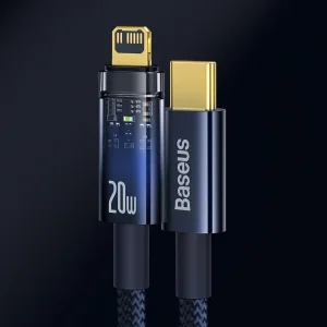 کابل USB-C به لایتنینگ باسئوس مدل CATS000001  طول 1 متر
