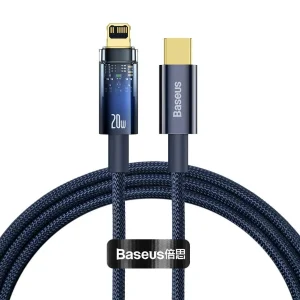 کابل USB-C به لایتنینگ باسئوس مدل CATS000001  طول 1 متر