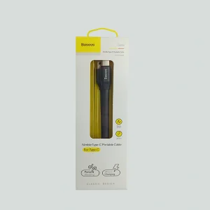 کابل تبدیل USB به USB-C باسئوس مدل Nimble catmbj-01 طول 0.23 متر