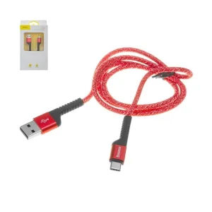 کابل تبدیل USB به USB-C باسئوس  مدل CATZJ-A09 طول 1 متر