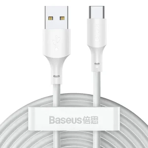 کابل USB به USB-C باسئوس مدل tzcatzj-02 طول 1.5 متر بسته 2 عددی
