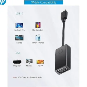 مبدل USB-C به VGA اچ پی مدل Adapter