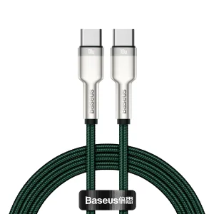 کابل تبدیل USB-C به USB-C باسئوس مدل CATJK طول 1 متر