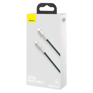 کابل تبدیل USB-C به USB-C باسئوس مدل CATJK طول 1 متر