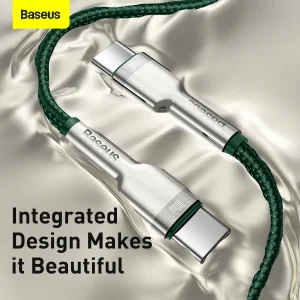 کابل تبدیل USB-C به USB-C باسئوس مدل CATJK طول 1 متر