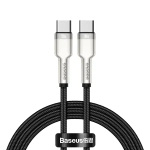 کابل تبدیل USB-C به USB-C باسئوس مدل CATJK طول 1 متر