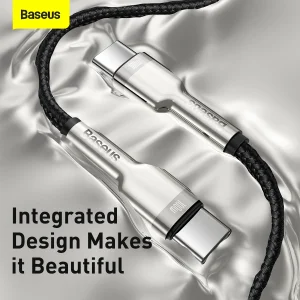 کابل تبدیل USB-C به USB-C باسئوس مدل CATJK طول 1 متر
