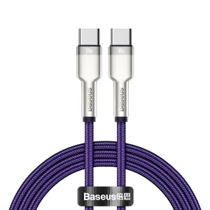 کابل تبدیل USB-C به USB-C باسئوس مدل CATJK طول 1 متر